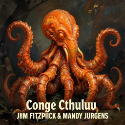 zoological portrait of orange cthulhu by jim fitzpatrick and mandy jurgens
