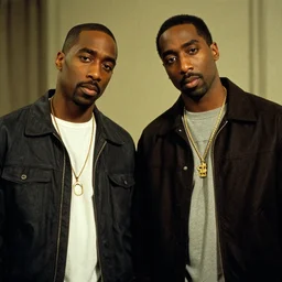 a film still from menace to society. starring tupac shakur