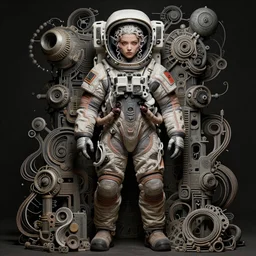 hyperrealistic portrait of a woman monster astronaut, full body portrait, well lit, intricate abstract. cyberpunk, intricate artwork, by tooth wu, wlop, beeple. in the style of jin kagetsu, james jean and wlop, symmetrical facial features. by ruan jia and artgerm and range murata and wlop and ross tran and william - adolphe bouguereau and beeple. key art. fantasy illustration. award winning, artstation, intricate details, realistic, hyperdetailed, 8 k resolution.