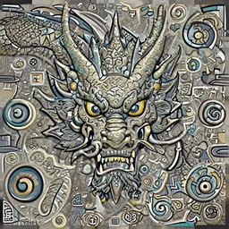 dragon head, fantasy style, 4 k