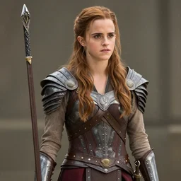photo of emma watson as a valkyrie warrior