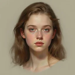 portrait en buste of young eva green by graham turner, angus mcbride, christa hook, detailed face, beautiful eyes, by artstation, deviantart, artfol, artslant artbox, cgsociety, gfxartist, artful, zatista, artpal, instagram