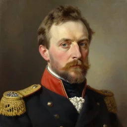 portrait oil painting of kaiser wilhelm ii highly detailed, digital painting, concept art, sharp focus, by makoto shinkai
