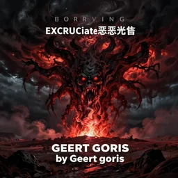 a terrifying horrifying excruciating evil hell, by geert goiris