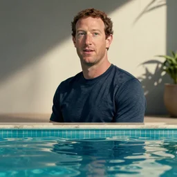 mark zuckerberg pool party