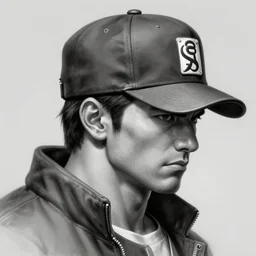 hyperdetailed profile portrait of a realistic street fighter m bison, m bison hat, grayscale, by greg rutkowski, highly detailed, digital painting, artstation, smooth, sharp focus illustration, art by wlop and artgerm and ayami kojima. dan mumford, tomokazu matsuyama, takato yamamoto