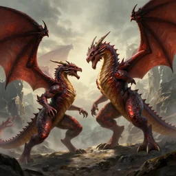 dragon saphira fighting against urgals