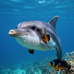 pufferfish dolphin hybrid