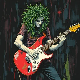 paint herbguitar, underground comix