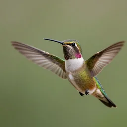 cat and hummingbird hybrid, combined animal, ultrarealistic photograph, 8 k