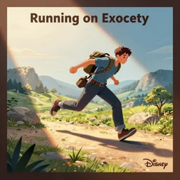 running on empty by disney concept artists, blunt borders, rule of thirds