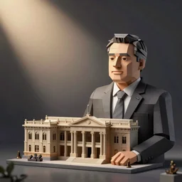 viktor orban, low poly