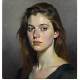 a beautiful painting of a woman portrait, bauhaus, artstation