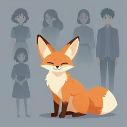 fennec fox, clean cel shaded vector art. shutterstock. behance hd by lois van baarle, artgerm, helen huang, by makoto shinkai and ilya kuvshinov, rossdraws, illustration, zootopia, zootopia concept art