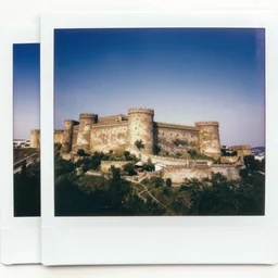 erbil citadel, polaroid photo, high resolution, sharp focus