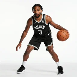 Kendrick Lamar playing basketball in the NBA, high quality, dslr photo