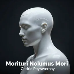 Morituri Nolumus Mori, transhumanist themes, by Cedric Peyravernay, highly detailed, excellent composition, cinematic concept art, dramatic lighting, trending on ArtStation