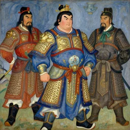 attractive beefy male with armor, cloisonnism, ancient china, three kingdoms, character design, painting by gaston bussiere, craig mullins, j. c. leyendecker, tom of finland
