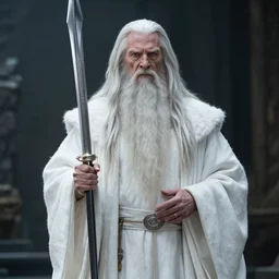 Morpheus as Gandalf the White