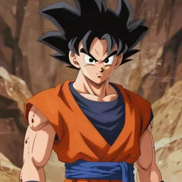 Obi-Wan Kenobi as an anime character from Dragon Ball Z. Beautiful. 4K.