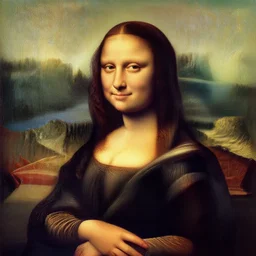 painting of keanu reeves with beard in the style of mona lisa, painting by leonardo da vinci