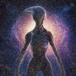 the very first alien lifeform in the universe has its place and knows its destiny, for which it will travel across the universe and spread its DNA and culture across the cosmos. 8k resolution, unreal engine, beautiful art, trending on art station, maximalist art, beautiful. emotional.