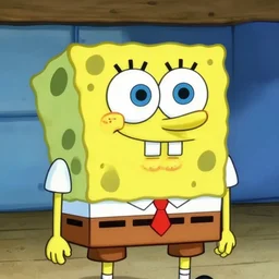 detailed, realistic, SpongeBob