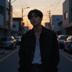 j - hope rap monster rm nam - joon, photo close, sunrise, aesthetics, dark street