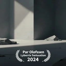 a landscape, matte painting, cyberpunk, by par olofsson