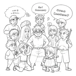 funny hilarious situation, line art, behance, devianart, artstation, dribble, creary, ello, cgsociety, drawcrowd, pixiv, concept art world, our art corner, newgrounds, doodle addicts, penup
