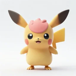 Photorealistic depiction of Jigglypuff from pokemon as a real animal