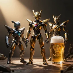 bionicle and beer