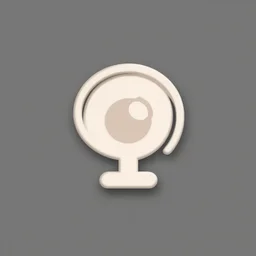 arts and crafts, minimalist logo icon, femenine icon, girly icon, cute rounded icon, 3 d design, in the style of minimal o and whicons. adobe illustrator, vectorized, 4 k, hd.