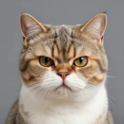 angry cat by vasya lozhkin