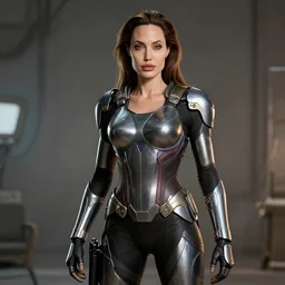 Angelina Jolie as Metal Gear Character
