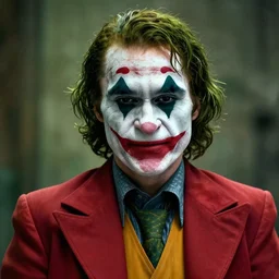 Dwayne Johnson as the Joker, artstation, 4k, highly detailed