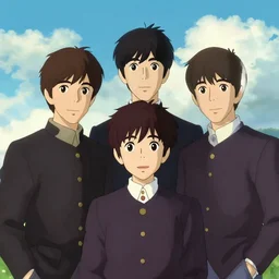 The Beatles, by Dice Tsutsumi, Makoto Shinkai, Studio Ghibli