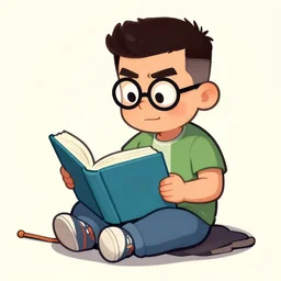 Gigachad, story book illustartion