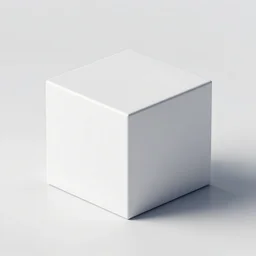 idea for box - geometries, white, trending on behance, keyshot 1 1