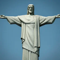Christ the Redeemer crying tears of blood