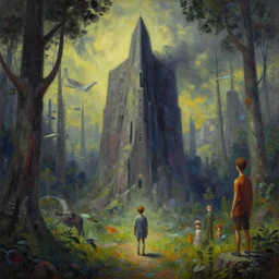 a beautiful symbolic scenic masterpiece painting by artgerm and h. r. giger and zadislaw beksinski and wes anderson and spike jonze, trending on artstation