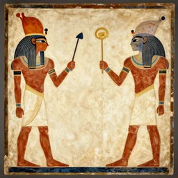 ancient egyptian art of xenomorph alien