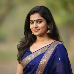 portrait of a beautiful indian woman
