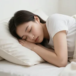 taking a nap