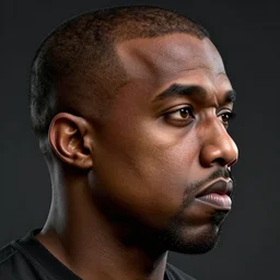 highly detailed portrait of kanye west looking right sideways, cgsociety,! dream intricate highly detailed face, intricate, cgsociety, unreal engine, octane render, sharp focus, smooth, volumetric lighting, cinematic composition, artstation