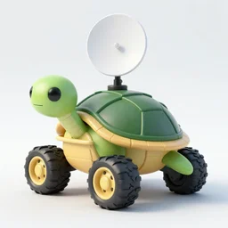 turtle shaped peaceful mobile biomimetic rugged anemometer station sensor antenna on all terrain tank wheels, for monitoring the australian desert,  XF IQ4, 150MP, 50mm, F1.4, ISO 200, 1/160s, dawn, golden ratio, rule of thirds