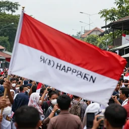 what happened in indonesia at 1 8 th march 2 0 2 4, realistic journalism photograph, news media