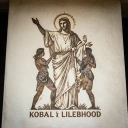 god's livelihood, the wealthy kenoma fought in brasil, found etched on a stencil