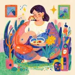 colorful illustration, mcbess rutkowski 🧬