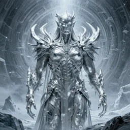 epic masterpiece of chromium heaven in Antarctica origin mythos, cinematic, establishing shot, extremely high detail, photorealistic, cinematic lighting, intricate line drawings, 8k resolution